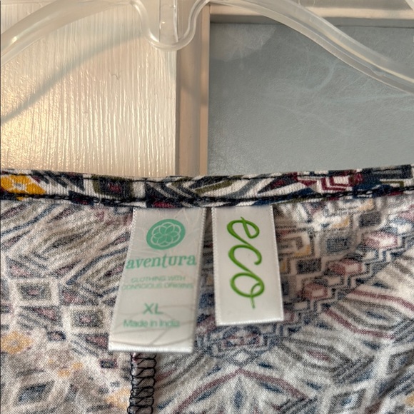 Aventura Gray Wrap Sleeveless Blouse - Picture 2 of 4